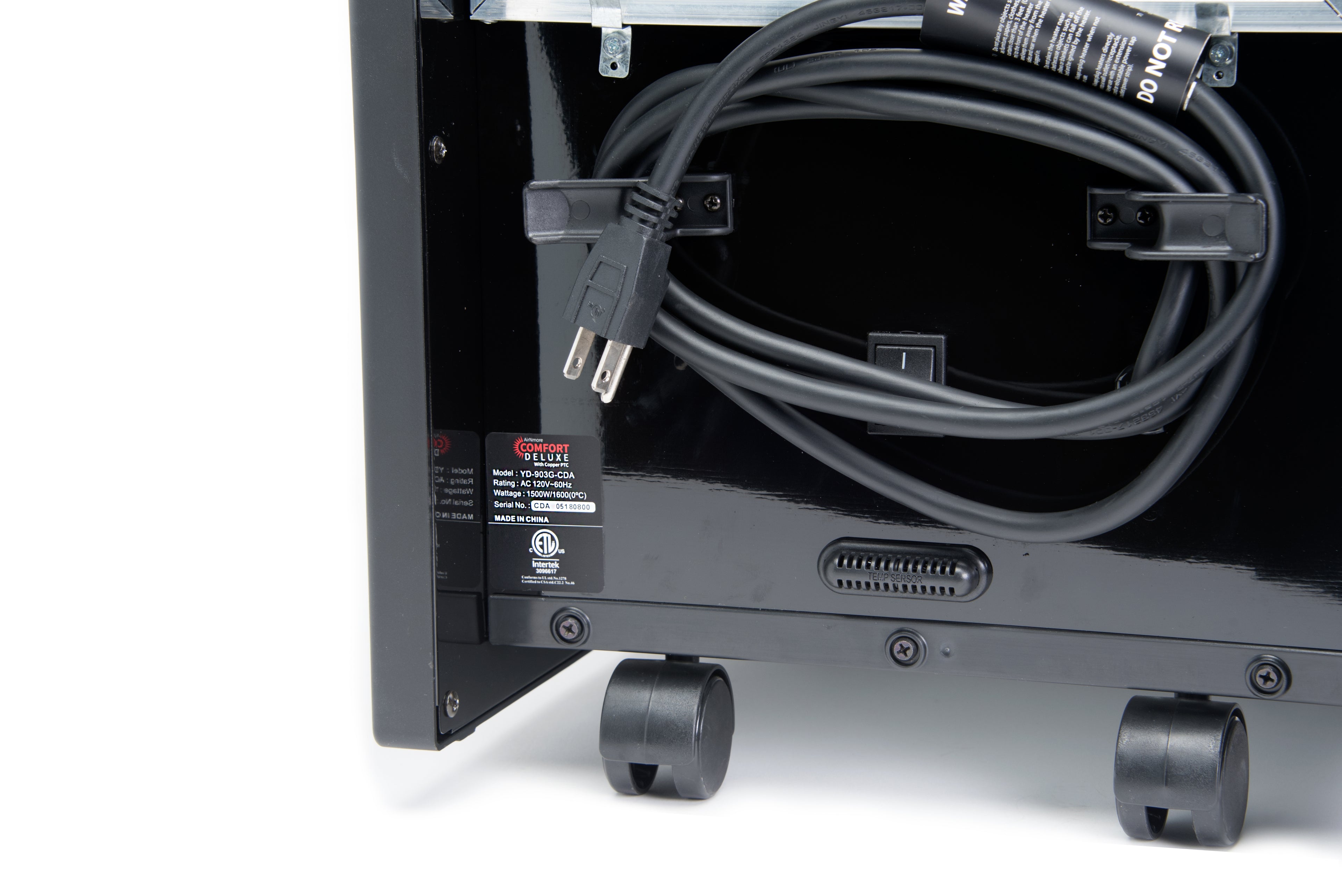 Comfort Deluxe® with Copper PTC Infrared Space Heater