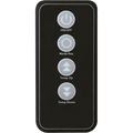 A black Remote - YN022 with four buttons: ON/OFF, Mode, Temp Up (up arrow), and Temp Down (down arrow).