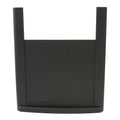 A black, rectangular plastic front panel with side extensions and a flat base—serves as a replacement part for the EdenPURE Gen 3 500, compatible with model A3856-RP.