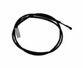 A black Thermostat Sensor | A5243 cable, featuring a white plastic connector on one end and a small black sensor on the other, is coiled in a loop against a white background.