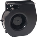 A black plastic centrifugal blower fan housing with a visible circular fan, designed for ventilation or cooling, compatible with the Complete Fan for EdenPURE Wall Hugger - YN019, set against a plain white background.