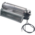 The Complete Fan | YN014 | Copper SMART is a metal tangential blower fan with a cylindrical impeller, motor, and attached power cord, shown on a white background.