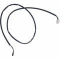 A black Thermostat Sensor YN001 for EdenPURE Copper Smart, featuring a white plastic connector on one end and an exposed probe on the other, is shown coiled on a white background.